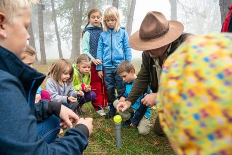 Auch außerhalb der Ausstellung können Sie auf Tuchfühlung mit der Wildnis gehen.