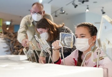 Auf Entdeckungstour im winterlichen Nationalpark-Zentrum
