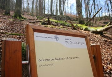 Auf schmalen Pfaden "Dem Leben auf der Spur"