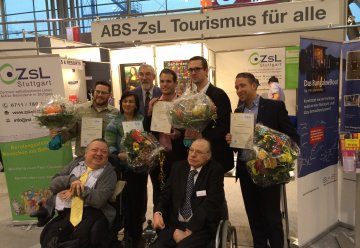 Auszeichnung Goldener Rollstuhl für Nationalpark Eifel