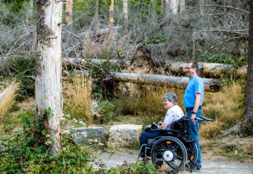 Barrierefreier Nationalpark -geht das? Unser Mitarbeiter im Podcast
