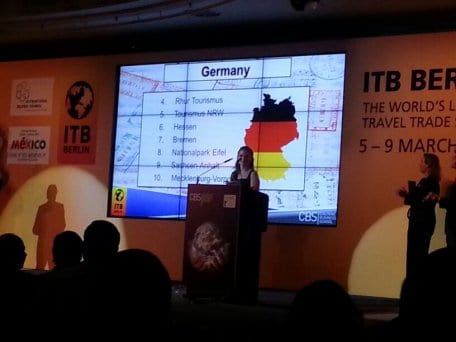 Beim &quot;Best Exhibitor Award&quot; in der Kategorie &quot;Germany&quot; hat der Nationalpark-Messestand den 8. Platz belegt.