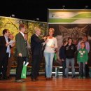 Bild 2: Die Laudatoren gratulierten jeder der 49 Schulen zur Zertifizierung. Foto: Nationalparkverwaltung