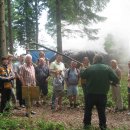 Bild 3: Den Rahmen für die Veranstaltungen zum „Tag der Parke“ bilden die Düttlinger Meilertage.