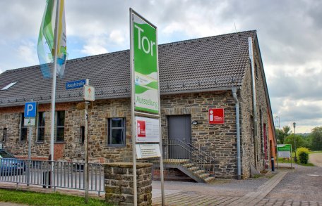 Das Nationalpark-Tor in Monschau-Höfen.