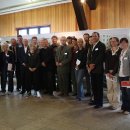 Das Preisgericht mit Fachberatern und weiteren Beteiligten.