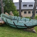 Das gläserne Kunstwerk reist als Projekt quer durch Deutschland und bleibt nun bis zum 28. August am Nationalpark-Zentrum Eifel. 