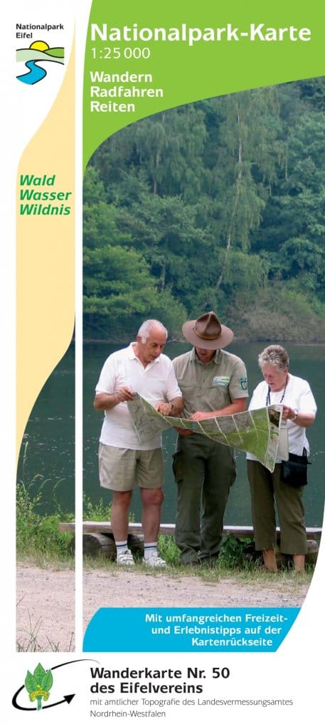 Der Eifelverein hat eine neue Karte zum Nationalpark herausgebracht.