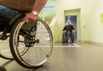 Die Ausstellung ist für alle Menschen erlebbar