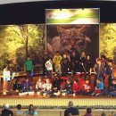 Die Schulen sorgten für ein buntes Rahmenprogramm bei der Zertifizierungsfeier. (Foto: Nationalparkverwaltung Eifel/A. Simantke)