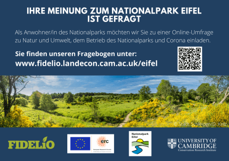 Diese Postkarte machte Anwohnende in der Region auf die Befragung aufmerksam. 