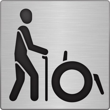Dit symbool betekent: Het aanbod voldoet aan de kwaliteitscriteria voor mensen met een beperkte mobiliteit..