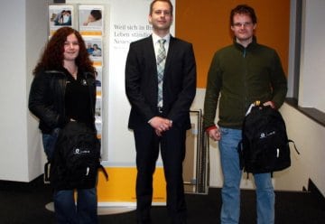 Eifeler Praktikanten besuchen Commerzbankfiliale in Euskirchen