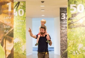 Freier Eintritt für alle Väter, Großväter und Urgroßväter in den „Wildnis(t)räumen“