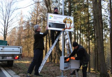 Lärmschutzdisplay redet Motorradfahrern ins Gewissen