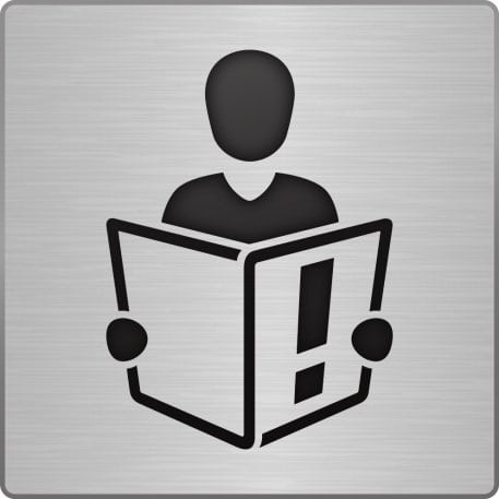 Le pictogramme présenté ici indique que les programmes correspondants sont adaptés aux personnes ayant des difficultés d&#039;appretissage.