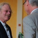 Mit einem Lächeln verabschiedet sich Henning Walter, erster Leiter des Nationalparks Eifel.