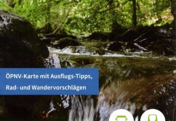 Mobilitätstipp: Neue ÖPNV- und Freizeitkarte &quot;Natur erfahren&quot;