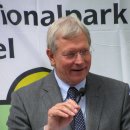 NRW-Umweltminister Eckhard Uhlenberg zog am Mittwoch Bilanz über die ersten fünf Jahre des Nationalparks Eifel.