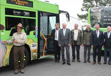 Nationalpark-Shuttle: Drei neue Busse vorgestellt