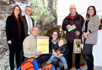 Nationalpark-Tor in Rurberg mit über 1 Millionen Besucher