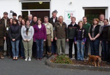 Neuer Leiter des Landesbetriebs Wald und Holz NRW Andreas Wiebe im Nationalpark Eifel