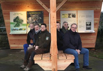 Neues Besucher- und Lenkungskonzept für die Urftmauer