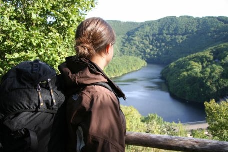 The Urfttalsperre is a particularly special reservoir in the Eifel National Park. It is part of the large chain of reservoirs along the Rur and its tributaries.