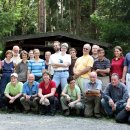 Über 20 freiwillige Helfer aus ganz Deutschland verbringen derzeit eine Woche Arbeitsurlaub im Nationalpark Eifel.