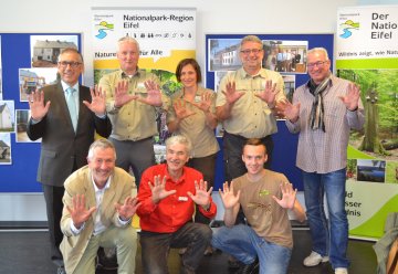 Wildniswerkstatt Düttling und Nationalpark-Gästehaus Heimbach feiern 10jähriges Bestehen