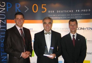 "Eifel barrierefrei" mit PR-Preis 2005 ausgezeichnet